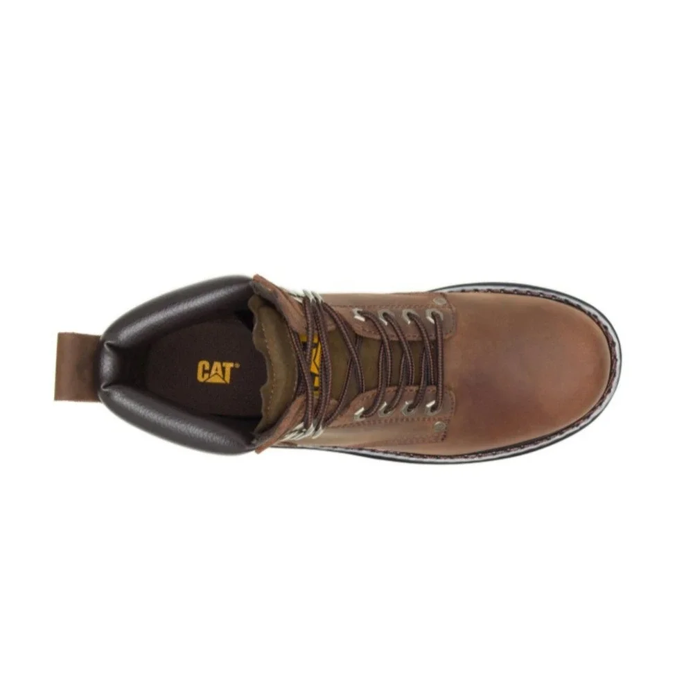 Caterpillar® CAT (Men's 9.5 M) Second Shift™ EH SR Work Boot, Dark Brown - $120 - Picture 6 of 6